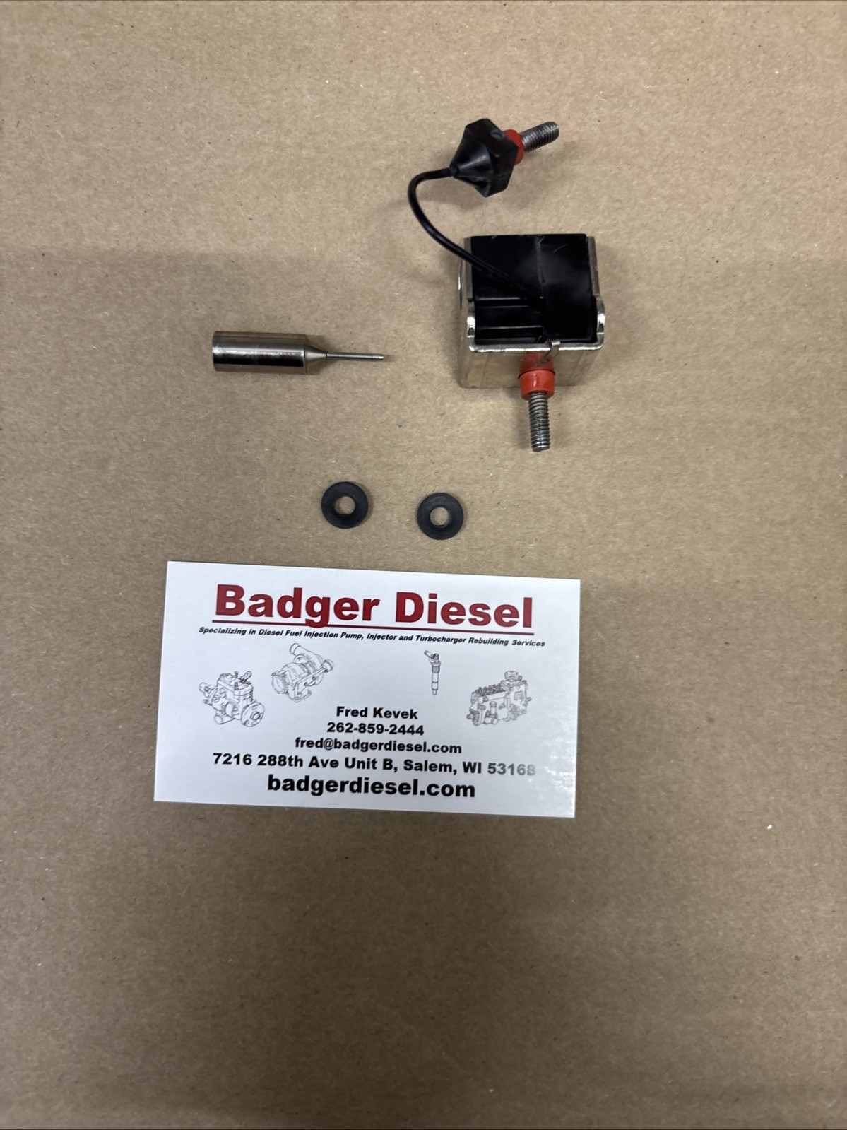 OEM Stanadyne 27007 24v Cold Start Advance Solenoid Diesel Injection Pumps HMMWV