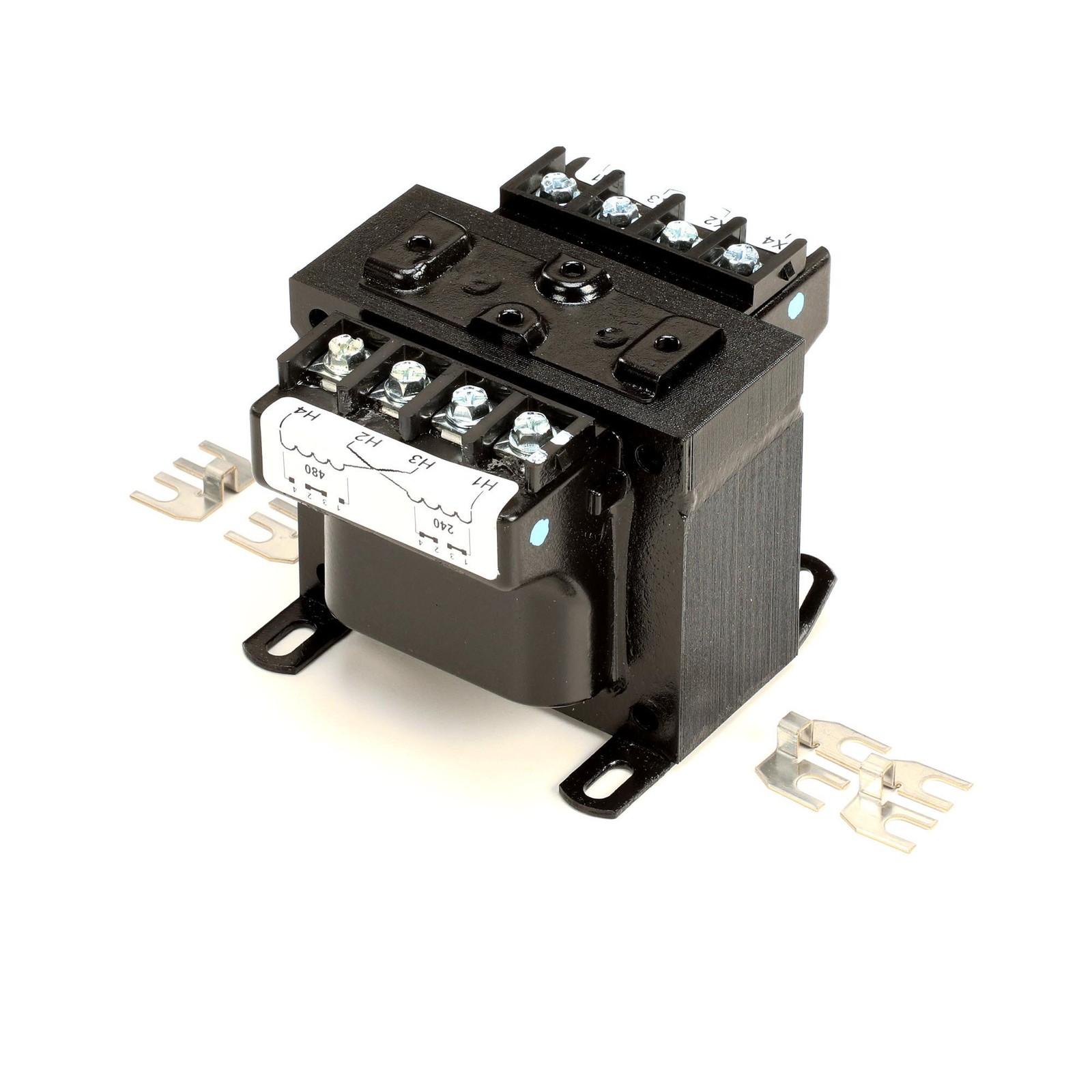 Hubbell Heaters Transformer 480-208V (100 Va) B100PU1519JJ - + Hubbell Heaters Transformer 480-208V (100 Va) B100PU1519JJ - +