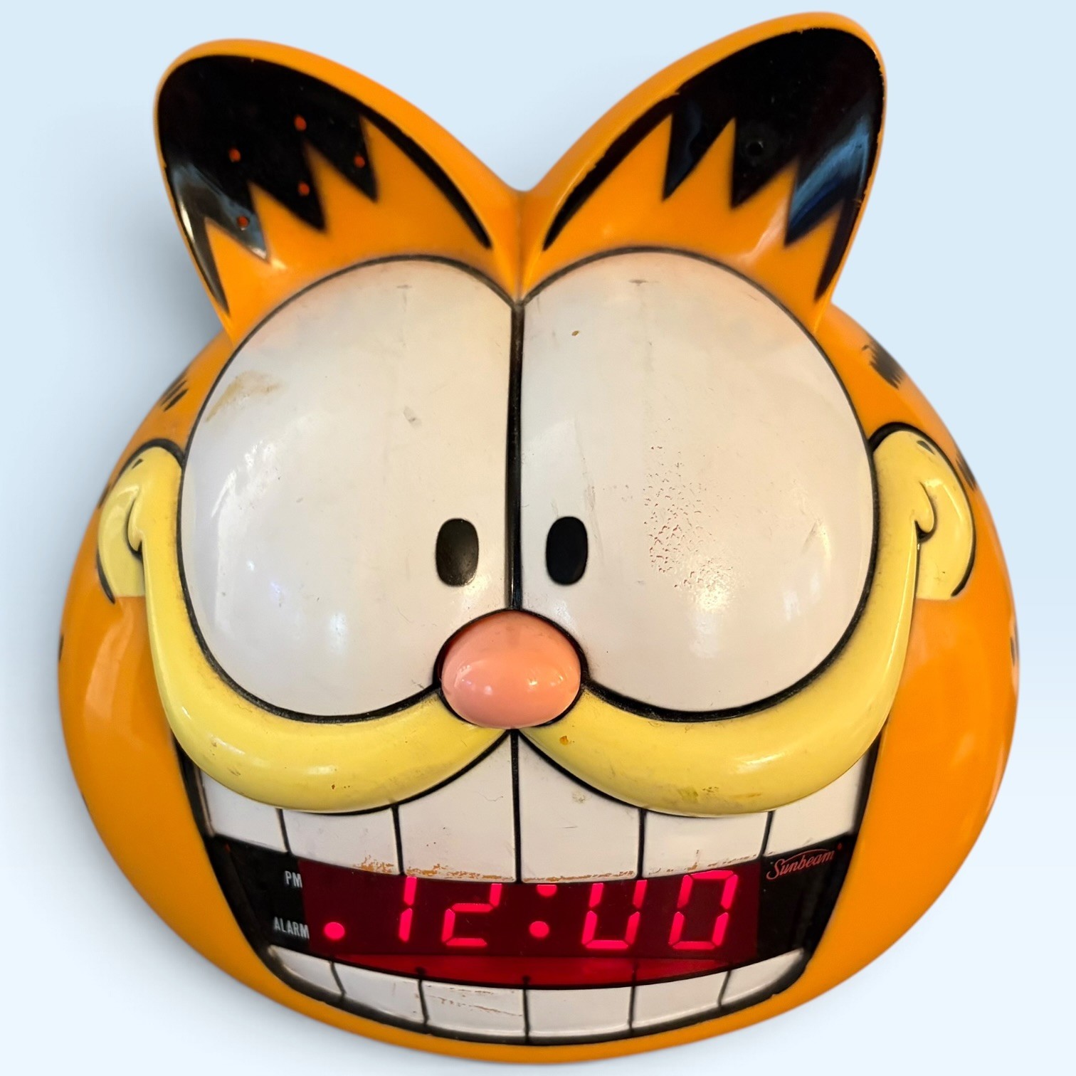 Vintage Garfield 1993 Sunbeam Talking Alarm Clock Model #887-109 Tested READ Vintage Garfield 1993 Sunbeam Talking Alarm Clock Model #887-109 Tested READ