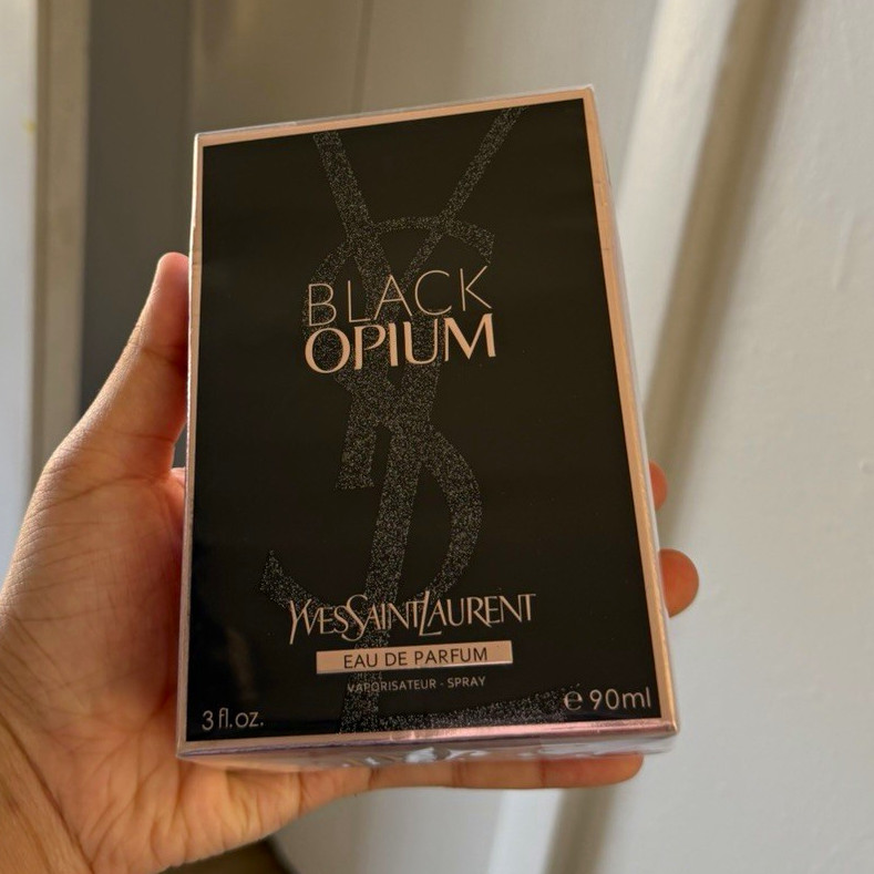 Yves Saint Laurent Black Opium Eau de Parfum Spray, Regular Size 3 fl oz Yves Saint Laurent Black Opium Eau de Parfum Spray, Regular Size 3 fl oz