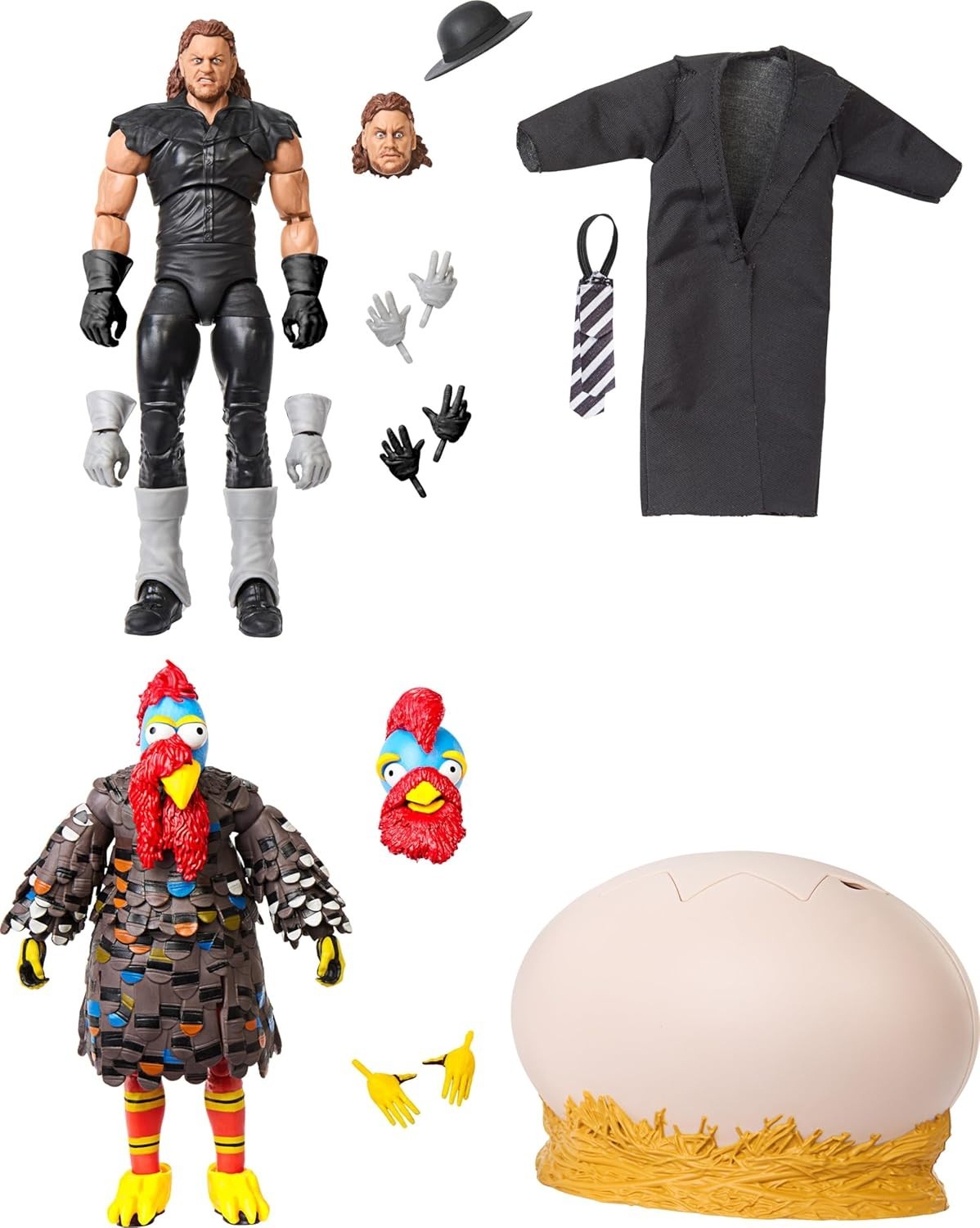 Undertaker Gobbledy Gooker WWE Ultimate Edition Figures Amazon Exclusive Box Set Undertaker Gobbledy Gooker WWE Ultimate Edition Figures Amazon Exclusive Box Set