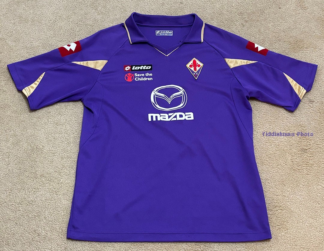 Juan Miguel Vargas Authentic Lotto Fiorentina Jersey Large VERY GOOD El Loco Juan Miguel Vargas Authentic Lotto Fiorentina Jersey Large VERY GOOD El Loco