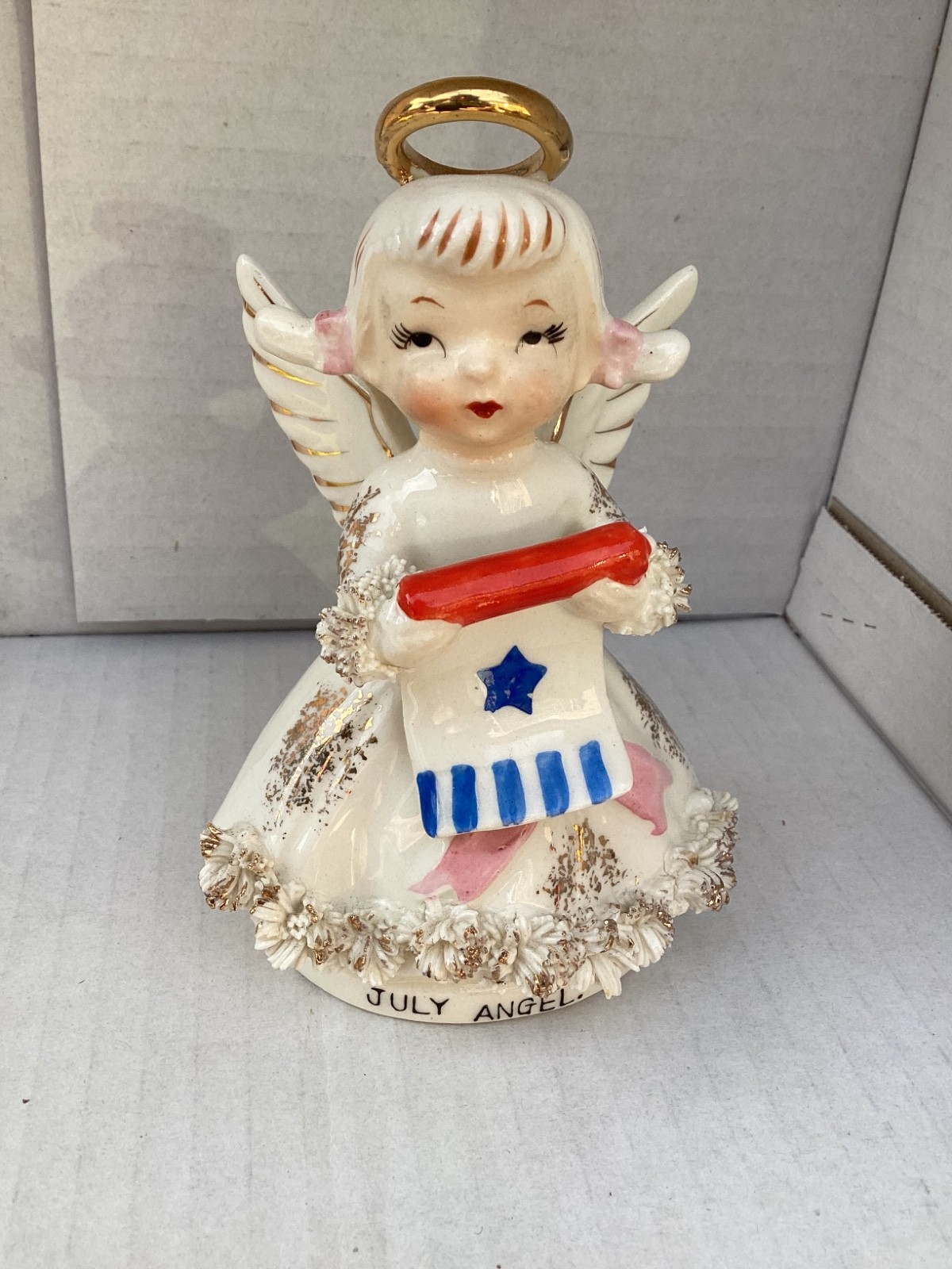 Vintage Lefton July Angel AR1987N Vintage Lefton July Angel AR1987N