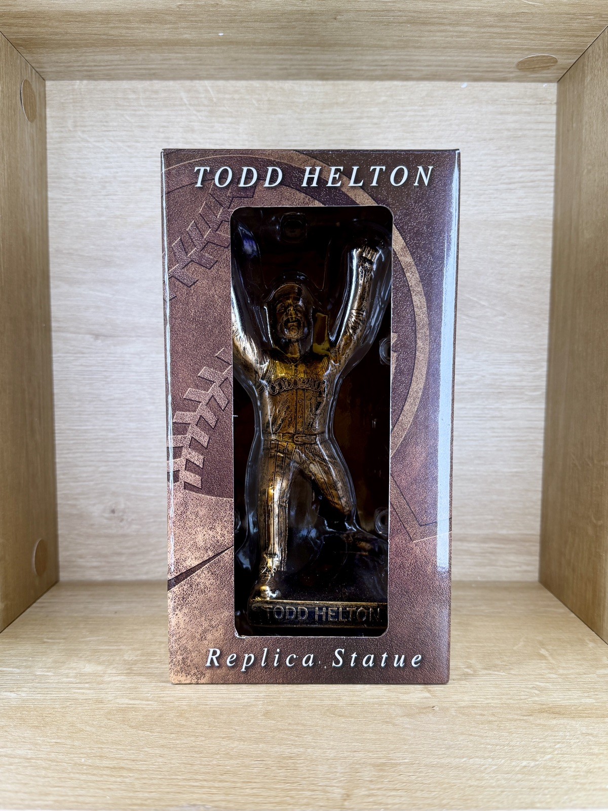 Todd Helton Colorado Rockies Replica Statue SGA Coors Field 9/19 *NIB*