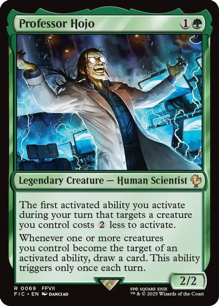 2025 Magic: The Gathering: FIC - Professor Hojo (#69, Rare, Near Mint)