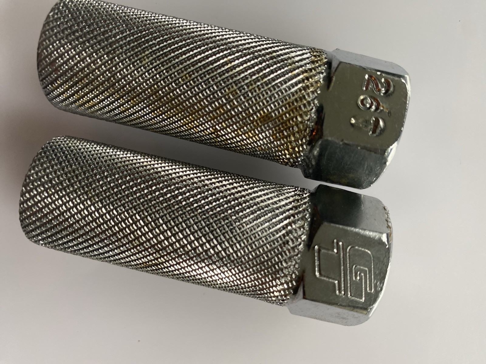GT BMX Bike Pegs Steel Silver old school Vintage 26tooth 1990s GT BMX Bike Pegs Steel Silver old school Vintage 26tooth 1990s