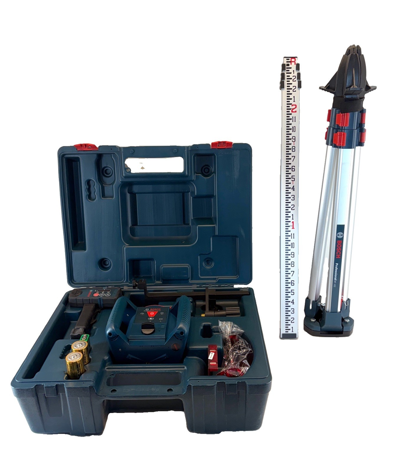 Bosch 800 ft Self Leveling Rotary Laser Level Kit W/ Hard Case GRL800-20HVK Bosch 800 ft Self Leveling Rotary Laser Level Kit W/ Hard Case GRL800-20HVK