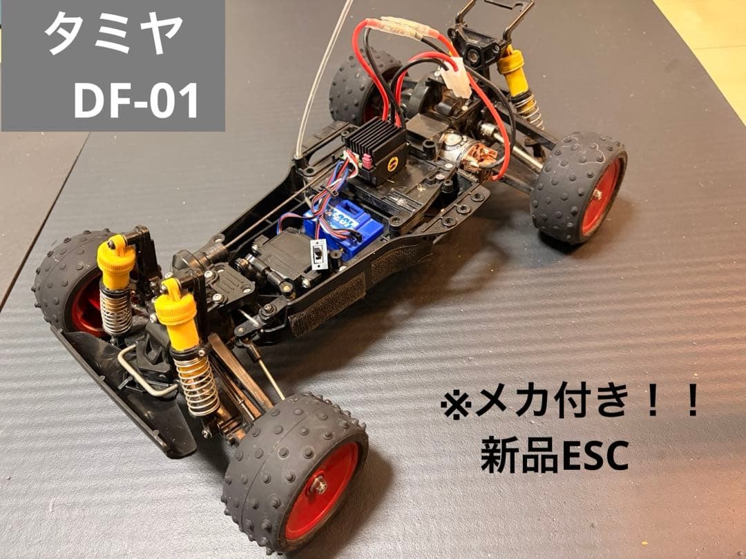 Tamiya Dirt Thrasher DF-01 1/10 RC 4WD Buggy 1995 Original Serviced Working Tamiya Dirt Thrasher DF-01 1/10 RC 4WD Buggy 1995 Original Serviced Working