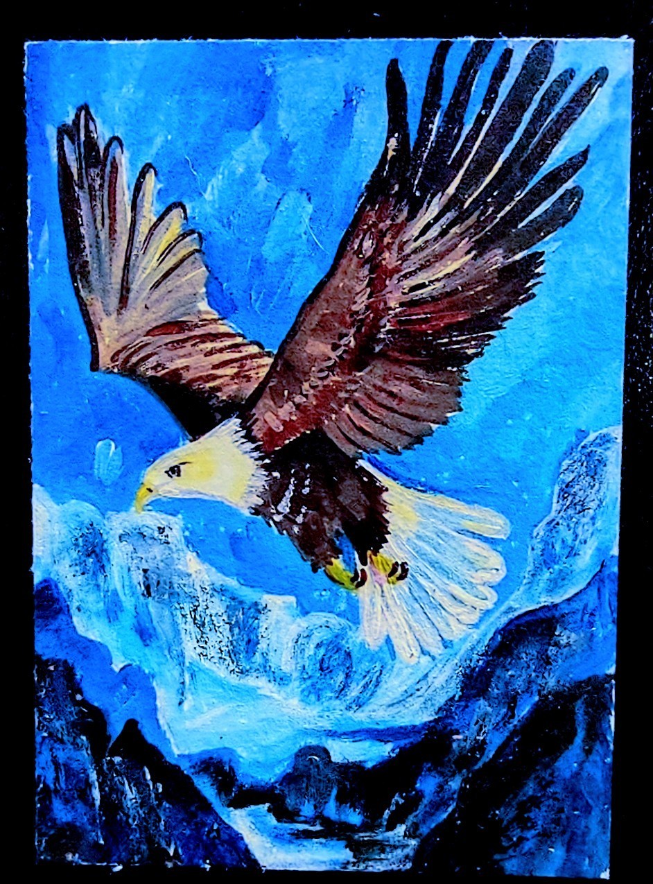 ACEO Hand Painted Art Card. Signed By Artist. Hand Painted Not A Print ACEO Hand Painted Art Card. Signed By Artist. Hand Painted Not A Print