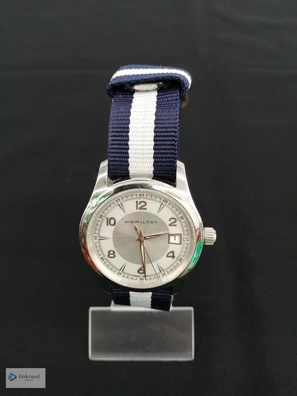 Hamilton H184510 Linwood Men\'s Stainless Steel Quartz Watch Hamilton H184510 Linwood Men\'s Stainless Steel Quartz Watch