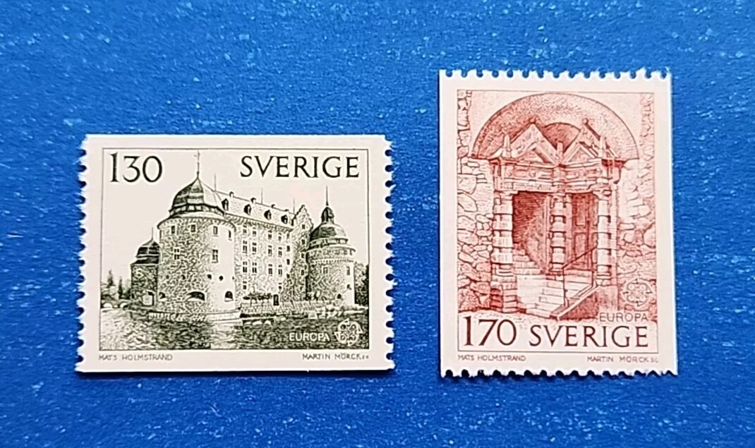 Sweden Stamps, Scott 1235-1236 Complete Set MNH