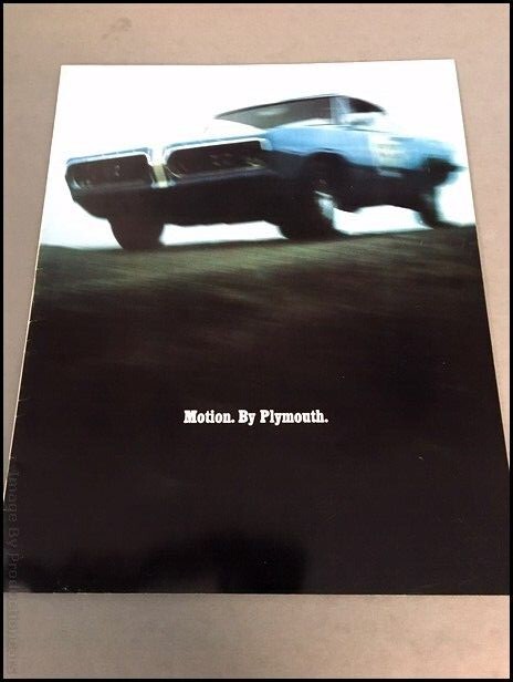 1967 Motion by Plymouth Vintage Sales Brochure Catalog Hemi Fury Barracuda GTX 1967 Motion by Plymouth Vintage Sales Brochure Catalog Hemi Fury Barracuda GTX