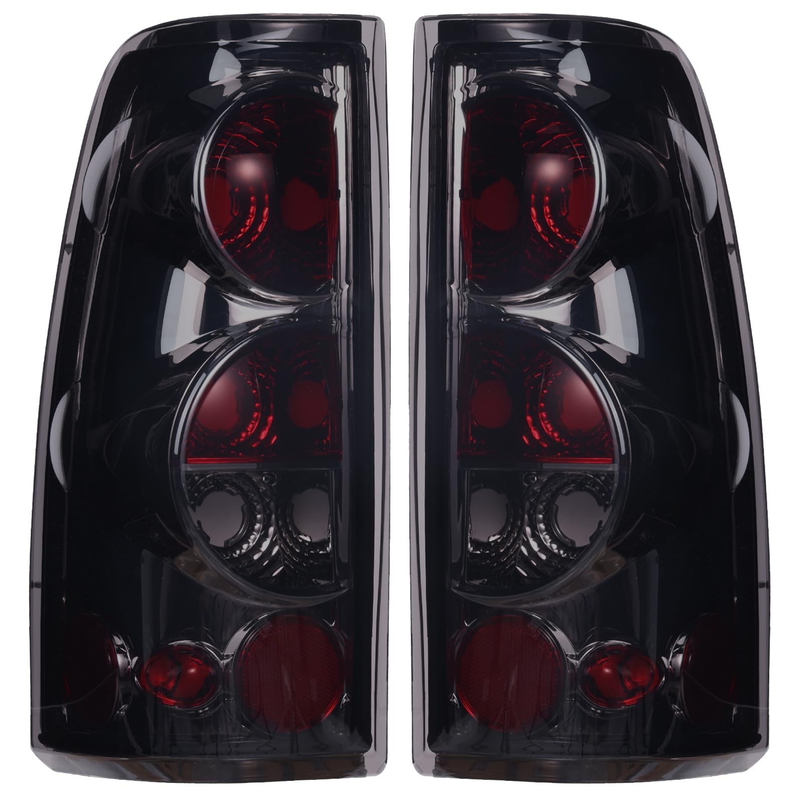 Pair Smoke Tail Lights 99-06 Chevy Silverado 99-02 GMC Sierra 1500 2500 3500 Pair Smoke Tail Lights 99-06 Chevy Silverado 99-02 GMC Sierra 1500 2500 3500