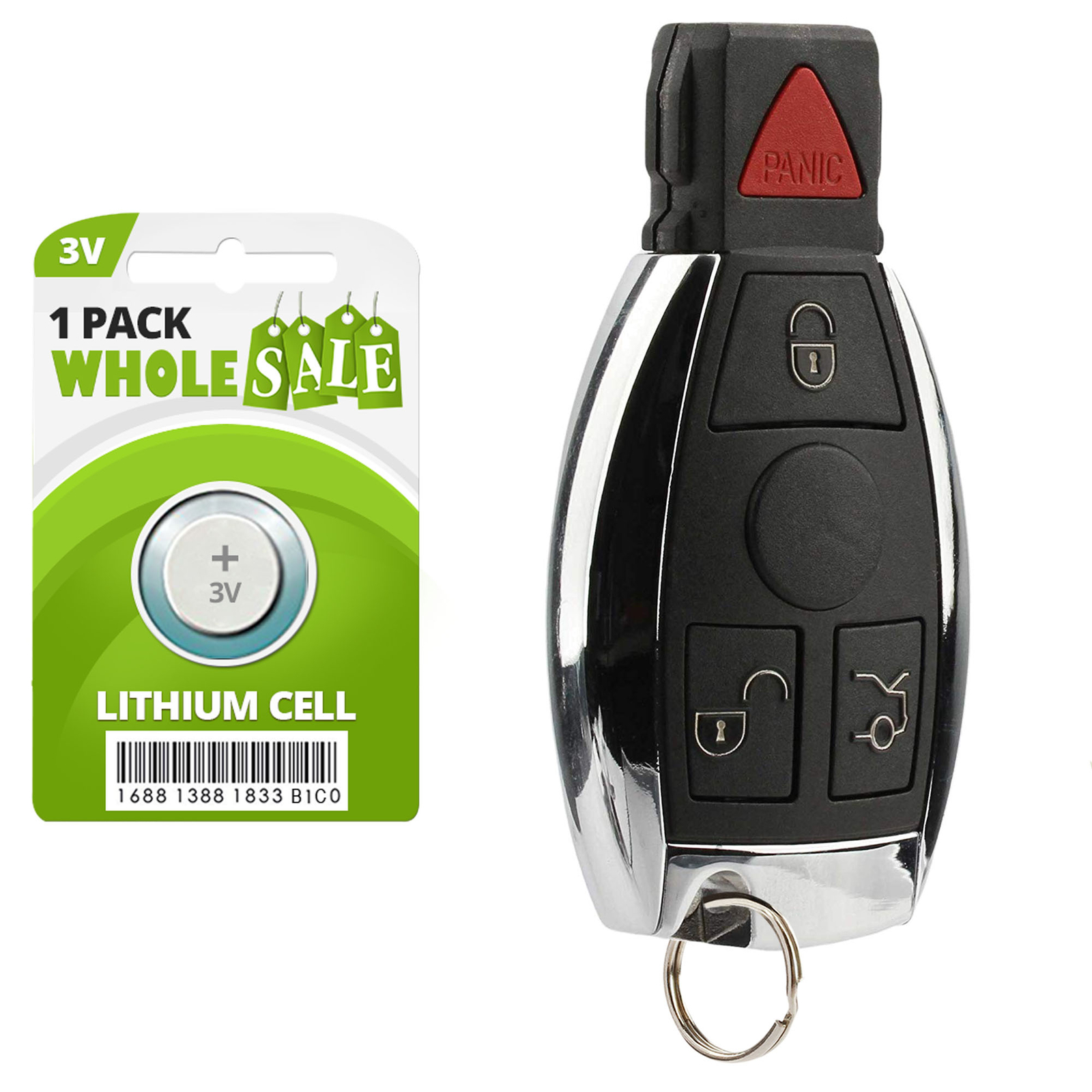Replacement For 2009 2010 2011 2012 Mercedes Benz GLK350 Key Fob Remote Replacement For 2009 2010 2011 2012 Mercedes Benz GLK350 Key Fob Remote