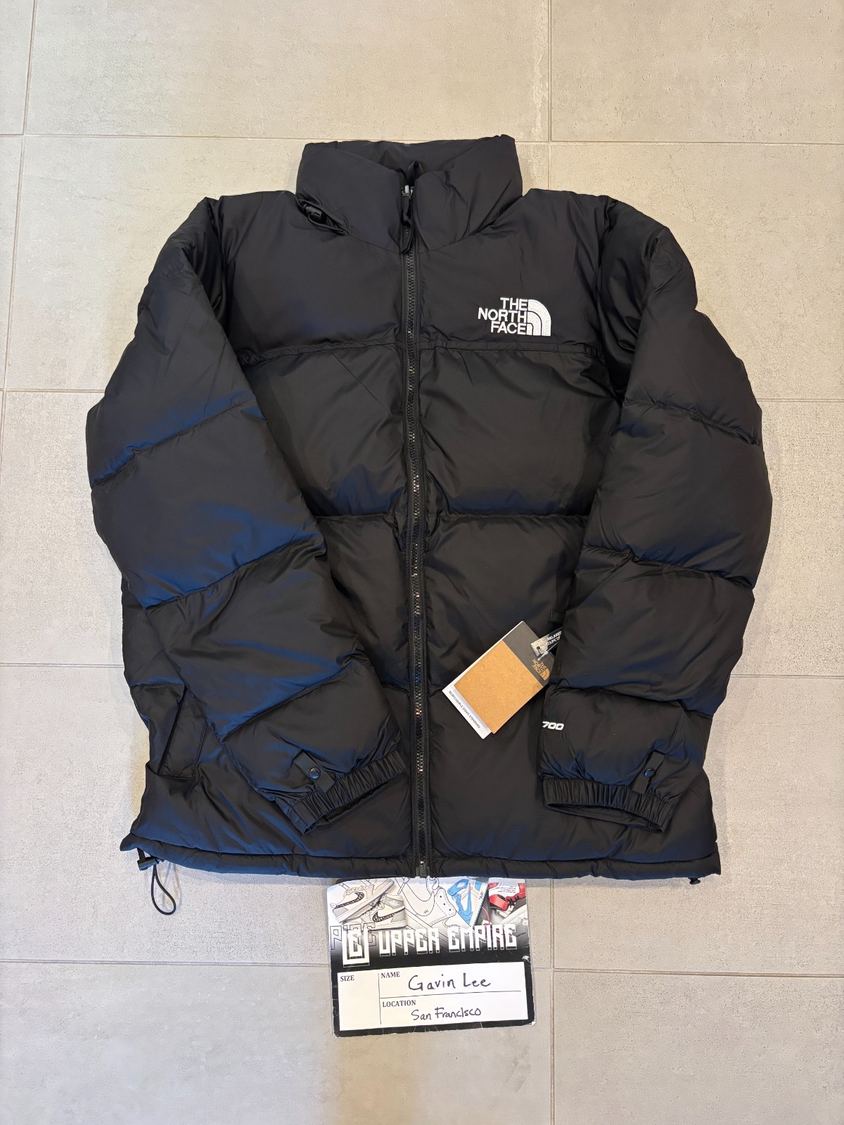 North Face Men's 1996 Retro Nuptse Puffer Jacket Black NEW North Face Men's 1996 Retro Nuptse Puffer Jacket Black NEW