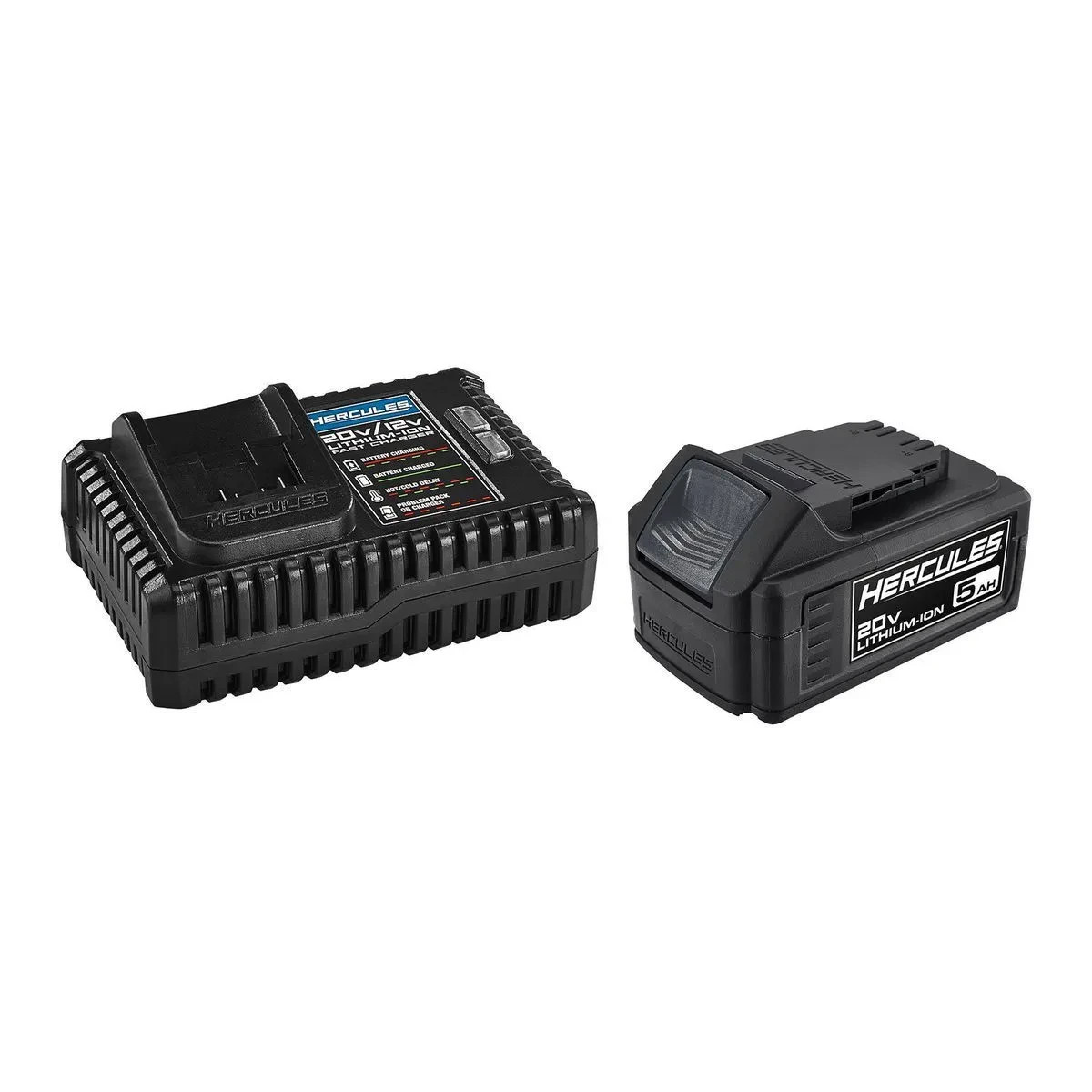Hercules HC014K 20V 5Ah Lithium-Ion Battery & 4A Charger Starter Kit 