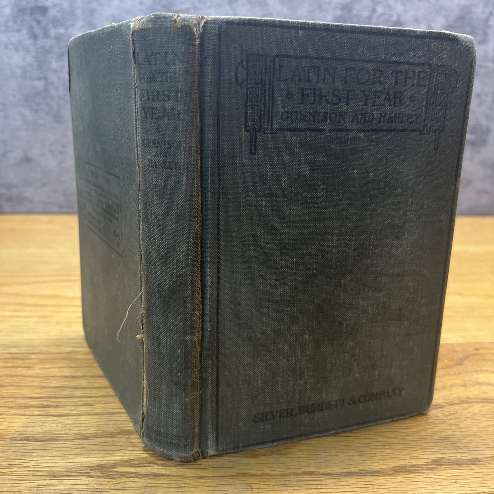 Latin For The First Year by Gunnison & Harley 1917 Hard Back Latin For The First Year by Gunnison & Harley 1917 Hard Back