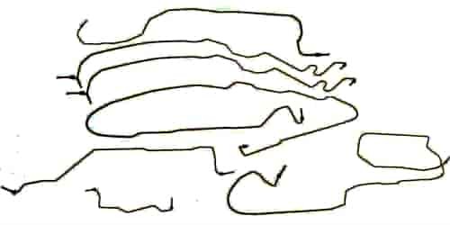 Dorman Products Stainless Steel Brake Line Kit 1999-2002 Silverado/Sierra 1500