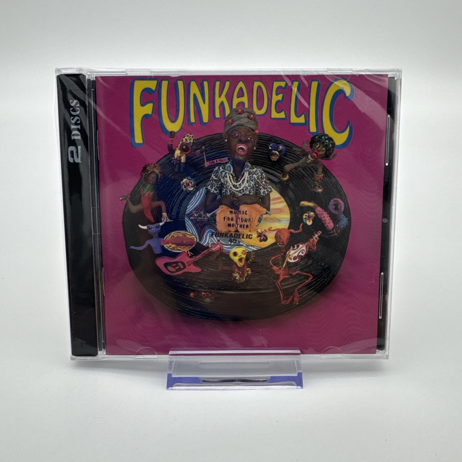 Funkadelic - Music for Your Mother (2 Disc CD 1992) NEW SEALED VINTAGE Funkadelic - Music for Your Mother (2 Disc CD 1992) NEW SEALED VINTAGE
