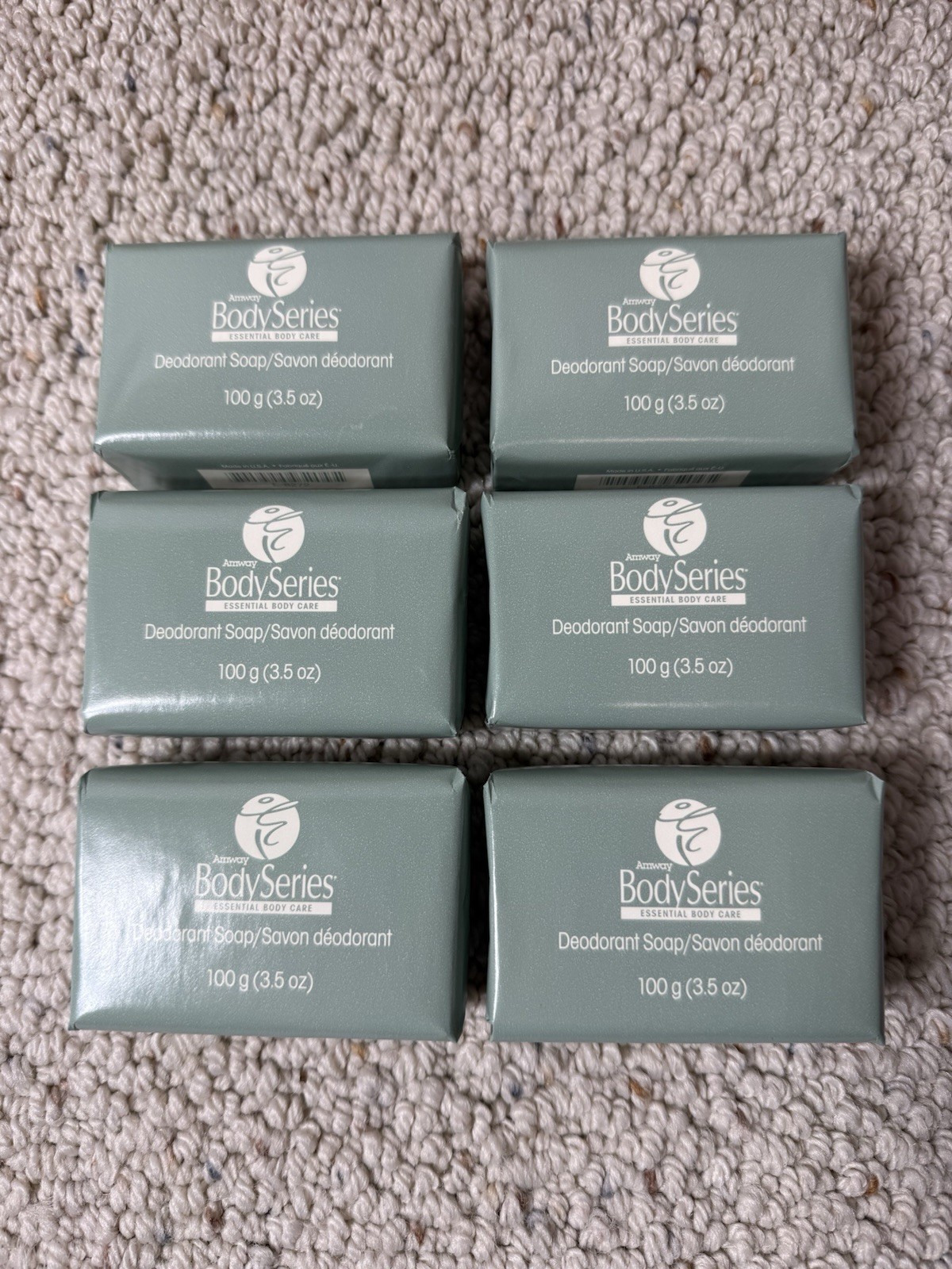 VTG Amway Body Series Deodorant Bar (6) Soaps Discontinued 1999 RARE ~ SEALED VTG Amway Body Series Deodorant Bar (6) Soaps Discontinued 1999 RARE ~ SEALED