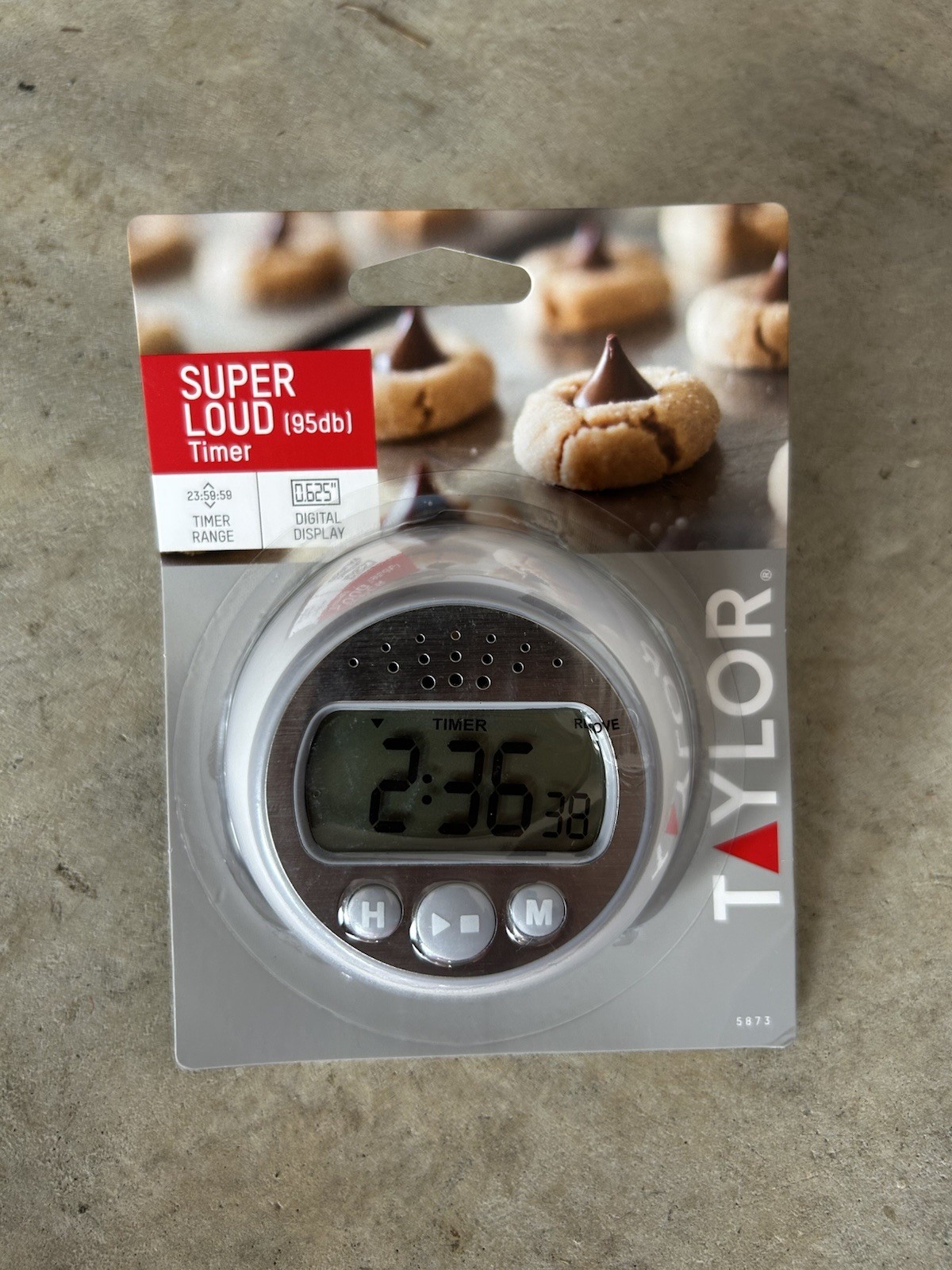 NEW Taylor 5873 Super Loud 95dB Digital Kitchen Timer LCD Magnetic Fast Shipping NEW Taylor 5873 Super Loud 95dB Digital Kitchen Timer LCD Magnetic Fast Shipping