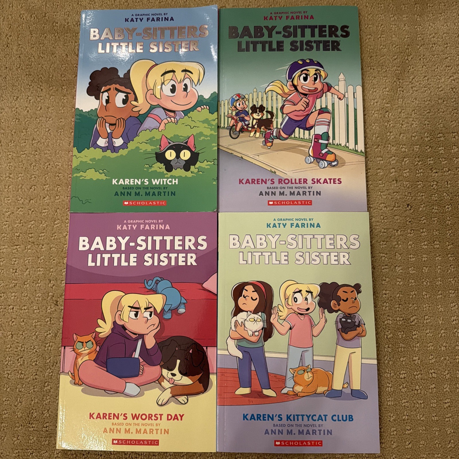 Baby-Sitters Little Sister Graphic Novels #1-4: a Graphix Collection (Adapted... Baby-Sitters Little Sister Graphic Novels #1-4: a Graphix Collection (Adapted...