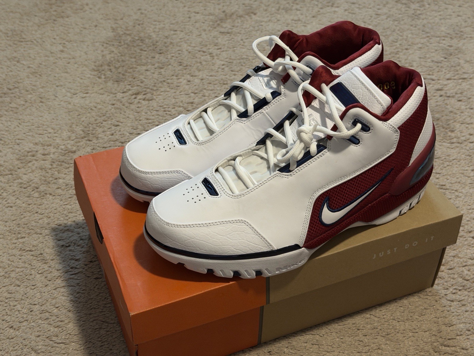Nike Air Zoom Generation LeBron 1 First Game DM7535-101 Size 12 New DS