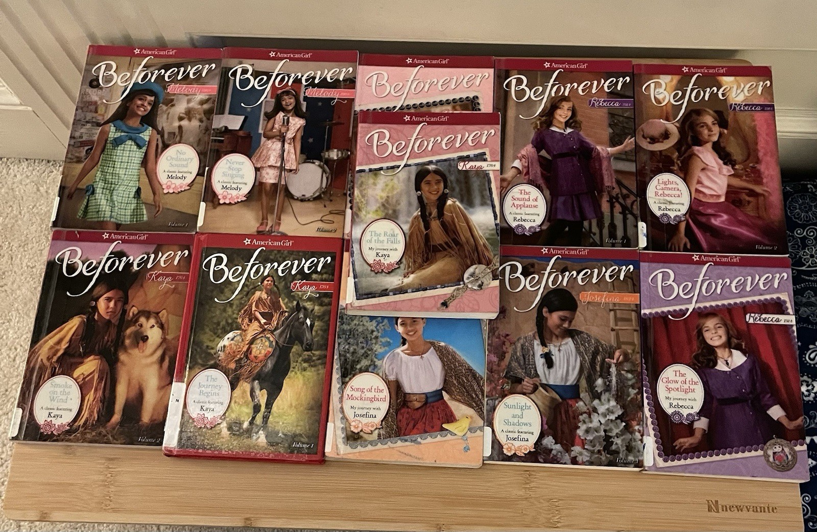 American Girl Beforever Lot of 11 Melody, Rebecca, Josefina, Kaya Very Good American Girl Beforever Lot of 11 Melody, Rebecca, Josefina, Kaya Very Good