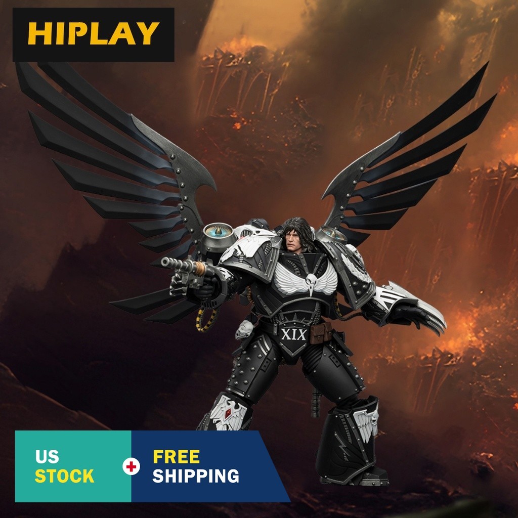 HIPLAY JOYTOY Warhammer Corvus Corax Primarch of the XIX Legion 1/18 Figure HIPLAY JOYTOY Warhammer Corvus Corax Primarch of the XIX Legion 1/18 Figure