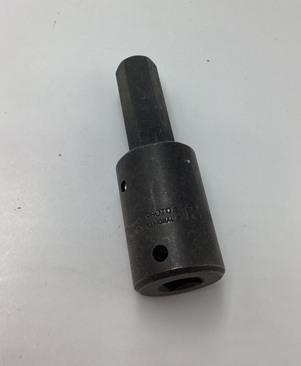 (QTY 2) Proto J7441-17M 17mm Hex Bit Impact Socket 1/2\