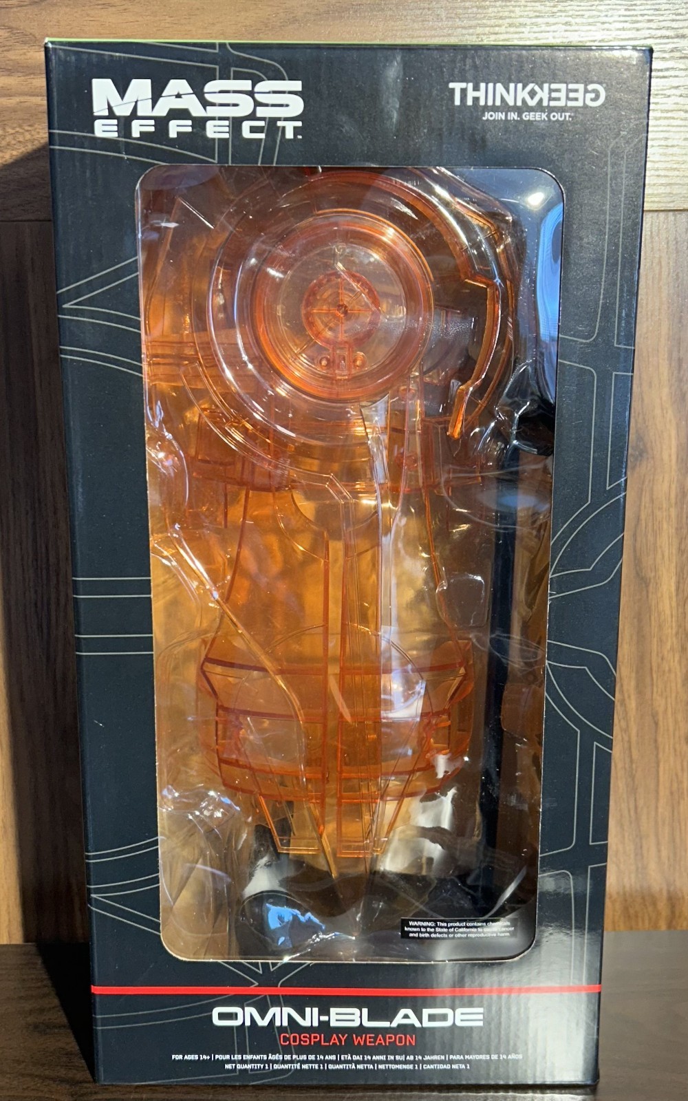 Official Mass Effect Omni-Blade Cosplay NEW - Authentic Boxed BioWare Edition