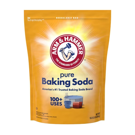 Pure Baking Soda, for Baking, Cleaning & Deodorizing, Pool 10.8 lb Bag, Pure Baking Soda, for Baking, Cleaning & Deodorizing, Pool 10.8 lb Bag,