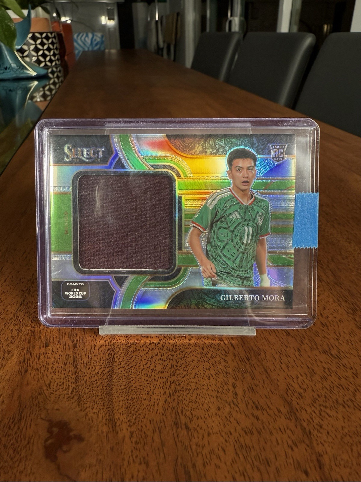 2025-26 Panini Select Road to WC 2026 Gilberto Mora Mexico soccer Prizm Jumbo RC