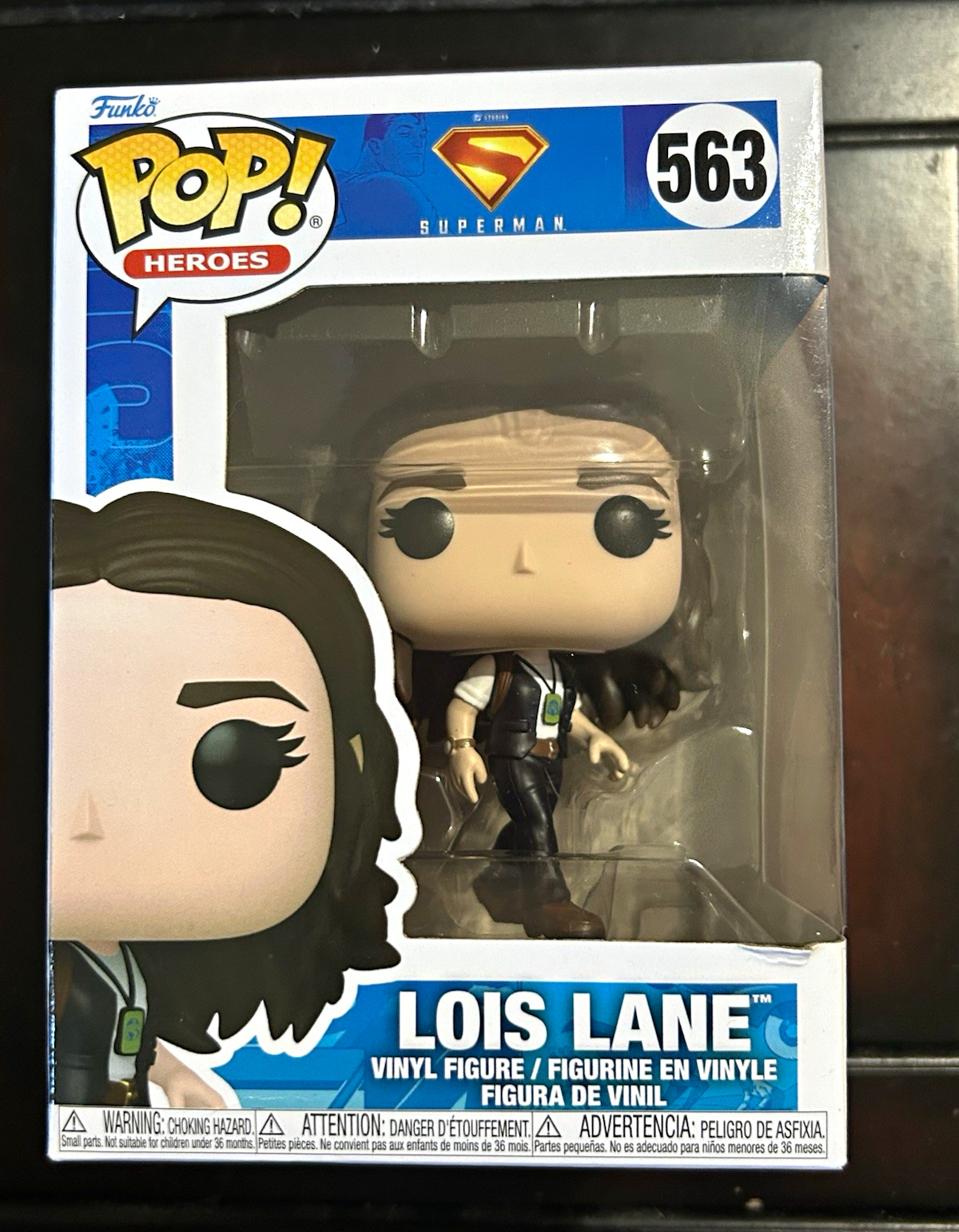 Funko Pop Vinyl Heroes DC Superman Lois Lane #563 Vinyl Figure Funko Pop Vinyl Heroes DC Superman Lois Lane #563 Vinyl Figure