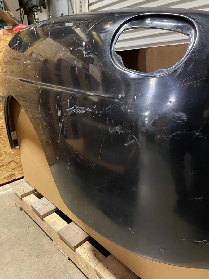 1942 1946 1947 1948 Ford Passenger Car Left Rear Fender Quality Fiberglass