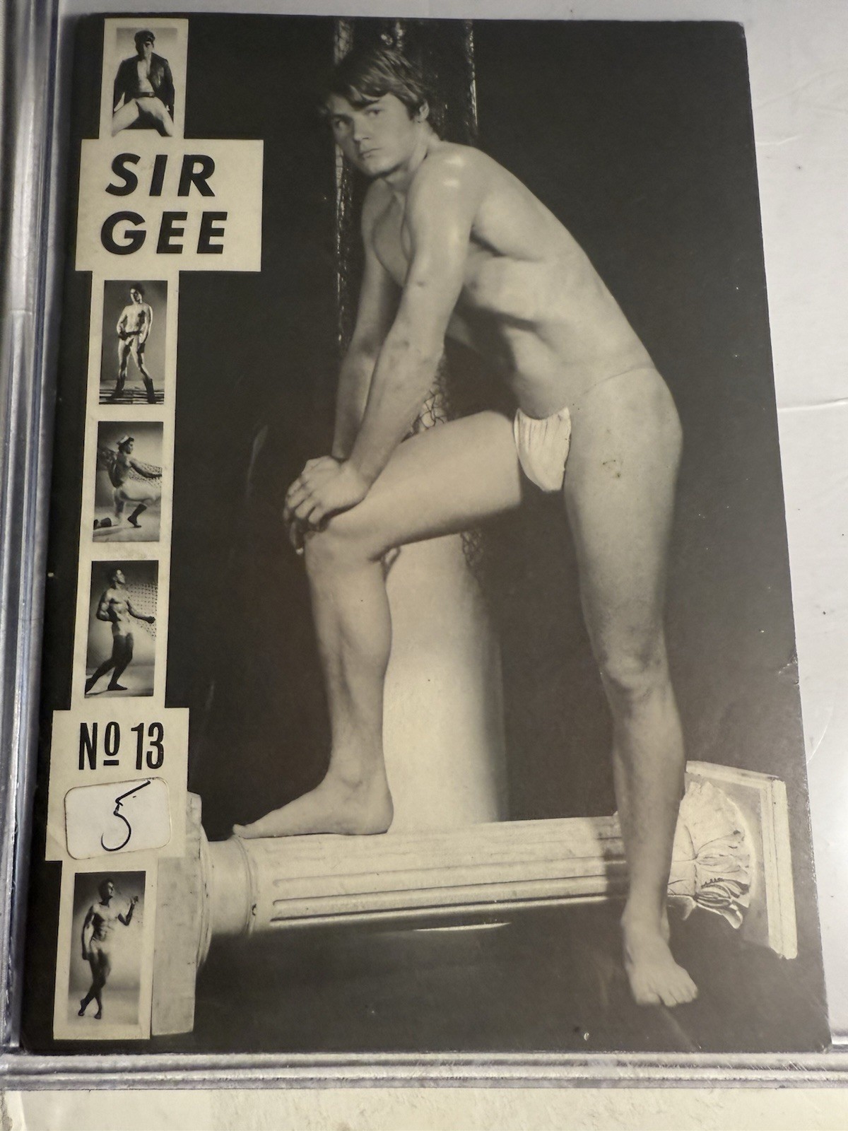 SIR GEE #13 1969 BRITISH PHYSIQUE PHOTOGRAPHY & ART MAGAZINE GAY Interest RARE