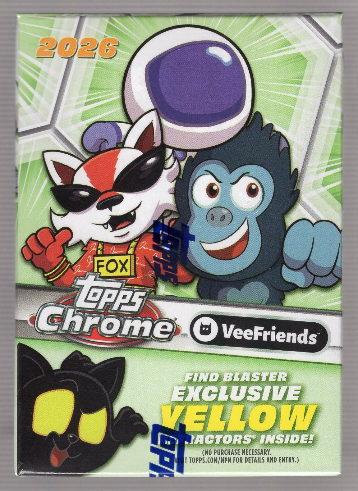 2026 TOPPS CHROME VEEFRIENDS FACTORY SEALED BLASTER BOX