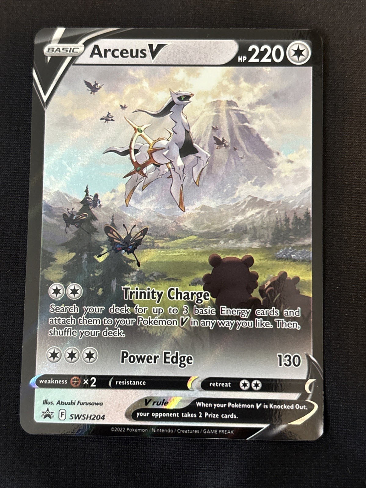 Arceus V SWSH204 Holo SWSH: Sword & Shield Promo Cards LP Pokémon TCG Arceus V SWSH204 Holo SWSH: Sword & Shield Promo Cards LP Pokémon TCG