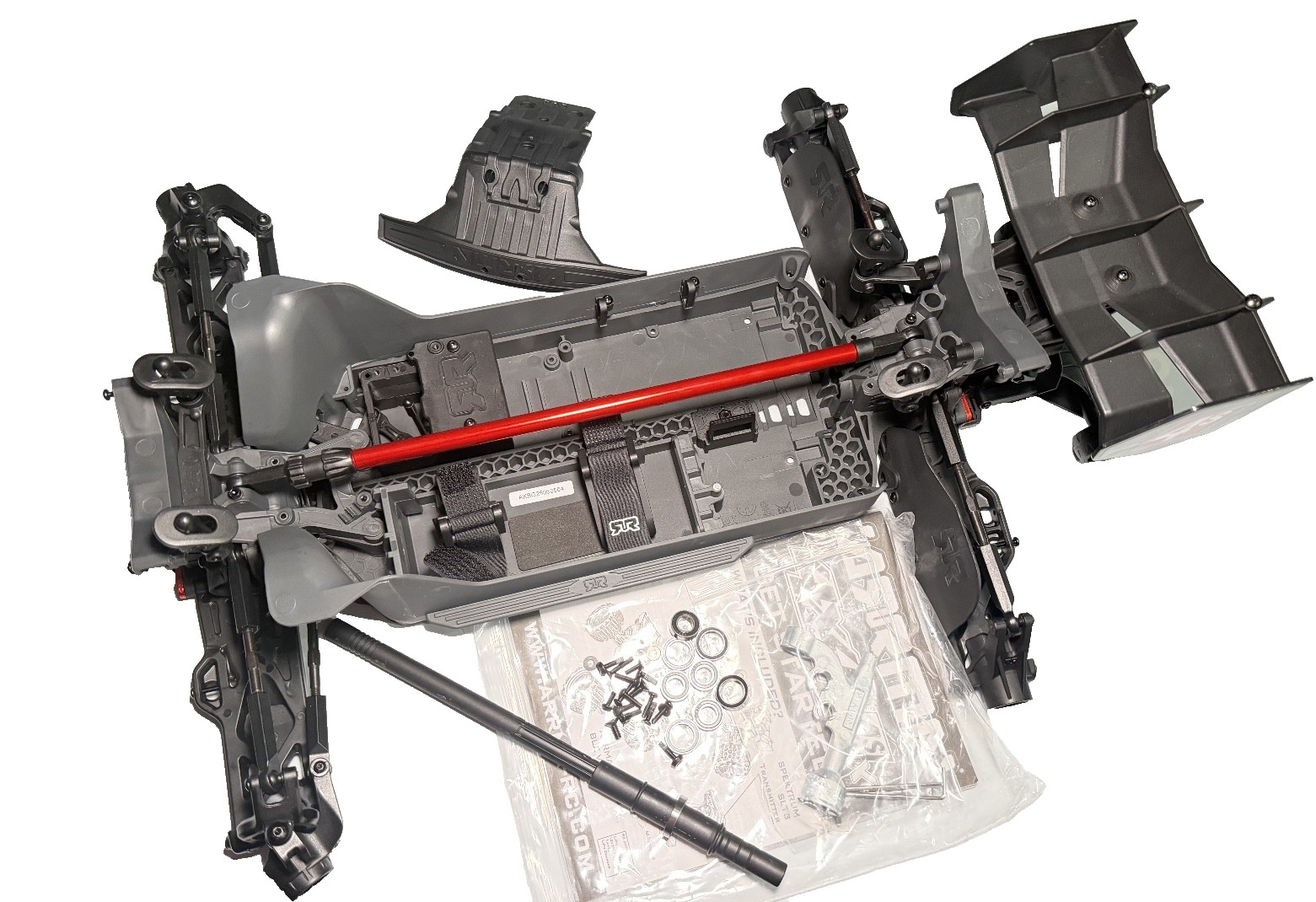 Arrma KRATON 4S V2 BLX 1/10 4x4 Brushless Chassis Extras Arm Bulkheads ARA4408V2