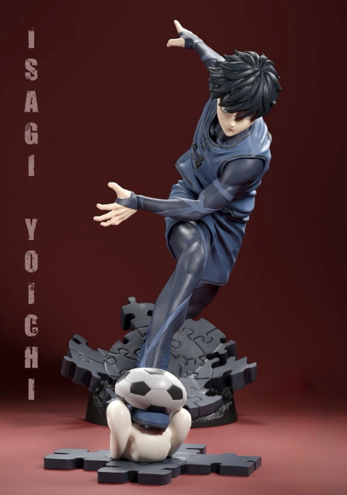 F.ART ACTION FIGURES YOICHI ISAGI Resin, Colorful