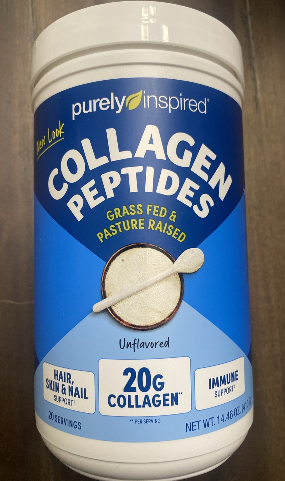Purely Inspired Collagen Peptides Powder 14.46 oz | 20g Collagen Biotin Exp 7/28 Purely Inspired Collagen Peptides Powder 14.46 oz | 20g Collagen Biotin Exp 7/28