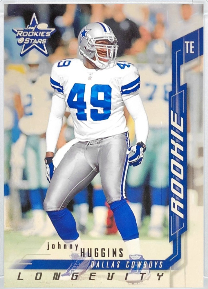 2001 Leaf Rookies and Stars Longevity #138 Johnny Huggins 1/25