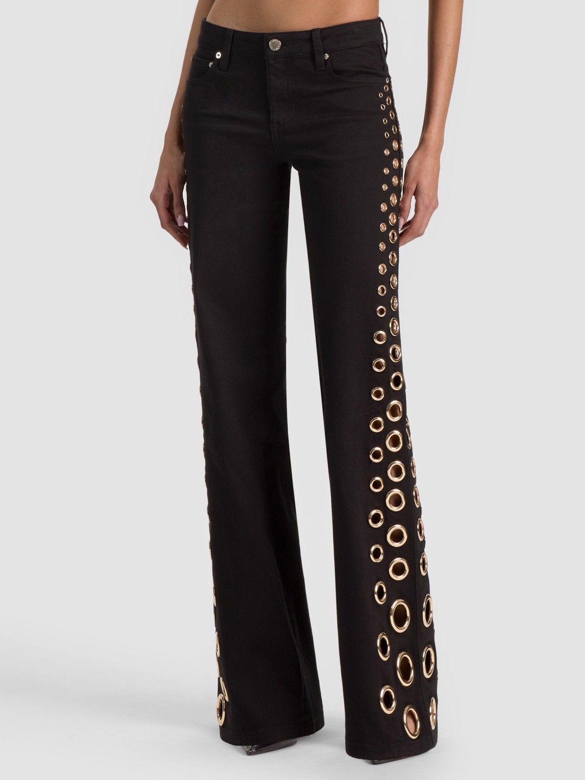 alice olivia ROXIE GROMMET JEAN $ 795 Size 28