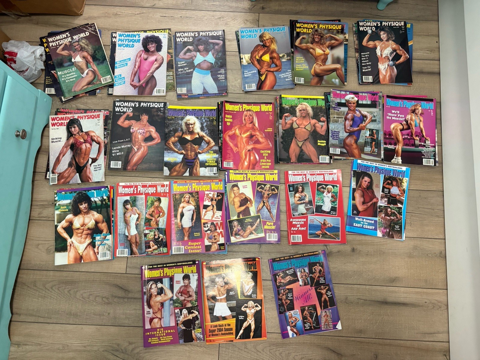 RARE Huge Lot of Women’s Physique World magazines incl 2 Premiere issues 