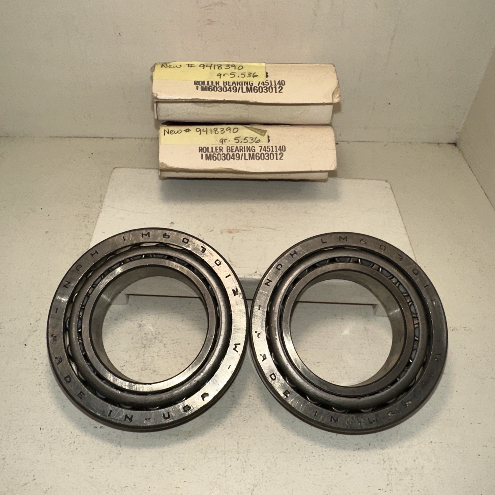 Lot Of 2- NOS- OEM GM Rear End Bearing- #9418390 - Camaro 1967-1969. Lot Of 2- NOS- OEM GM Rear End Bearing- #9418390 - Camaro 1967-1969.