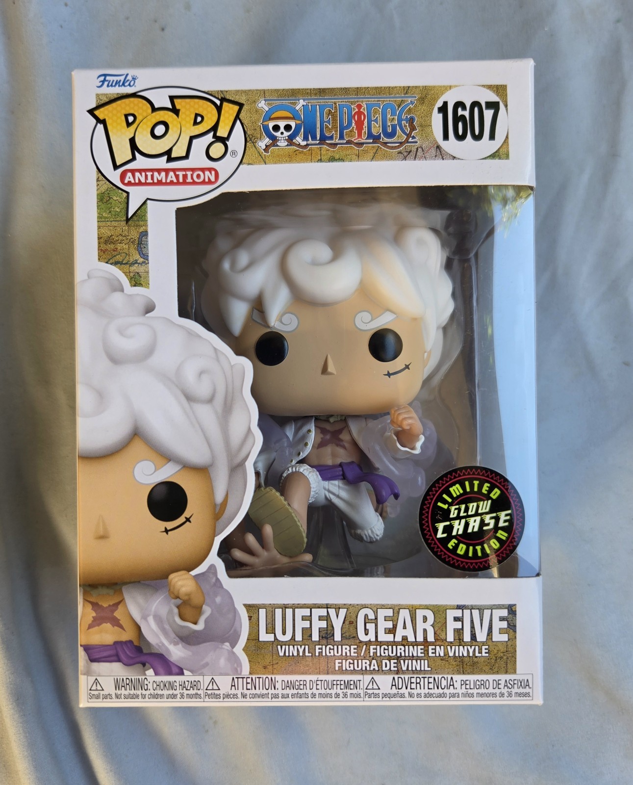 Funko Pop Animation One Piece Luffy Gear Five #1607 Glow In The Dark LE Chase Funko Pop Animation One Piece Luffy Gear Five #1607 Glow In The Dark LE Chase