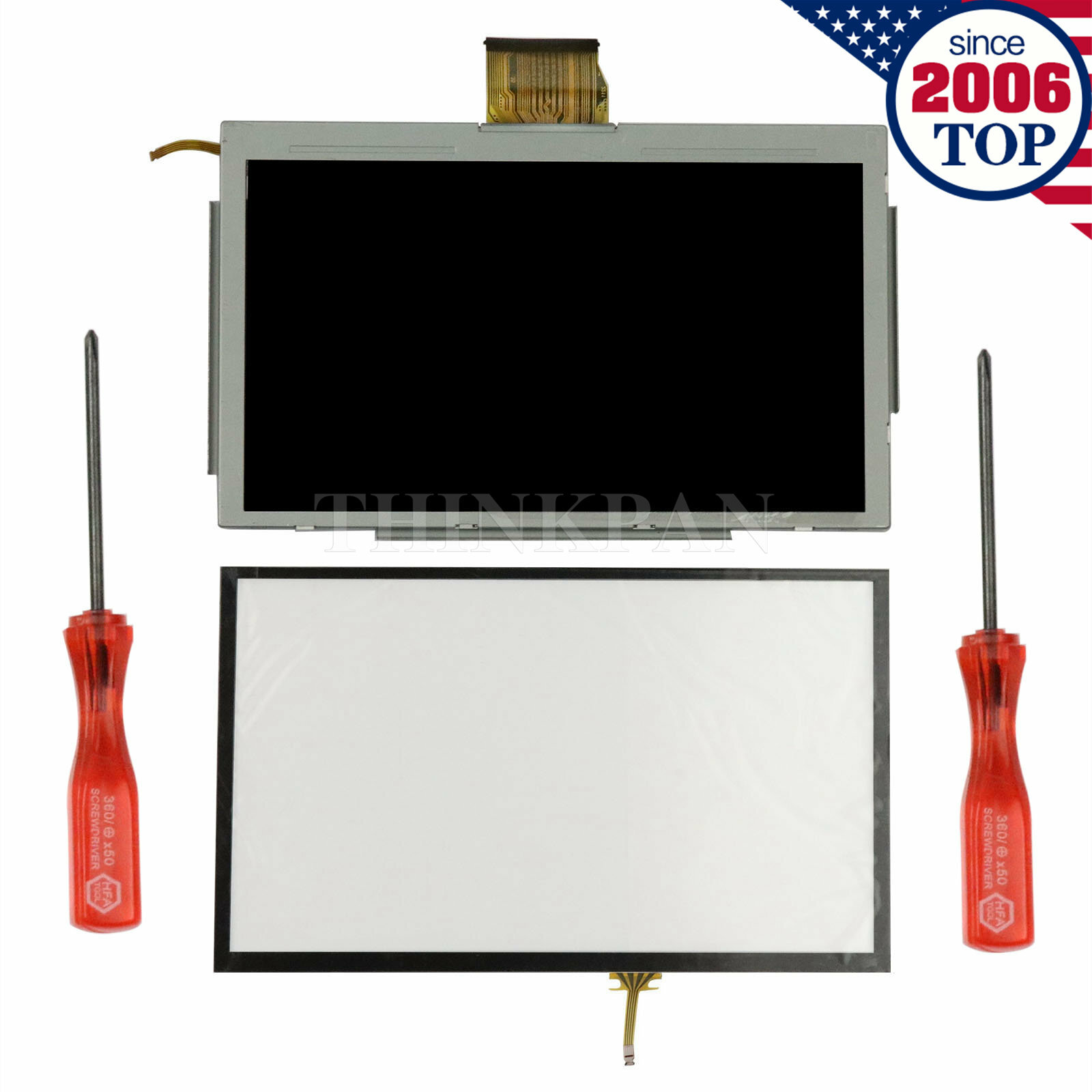 Replacement LCD Display Screen+Touch Screen Digitizer for Nintendo Wii U Gamepad