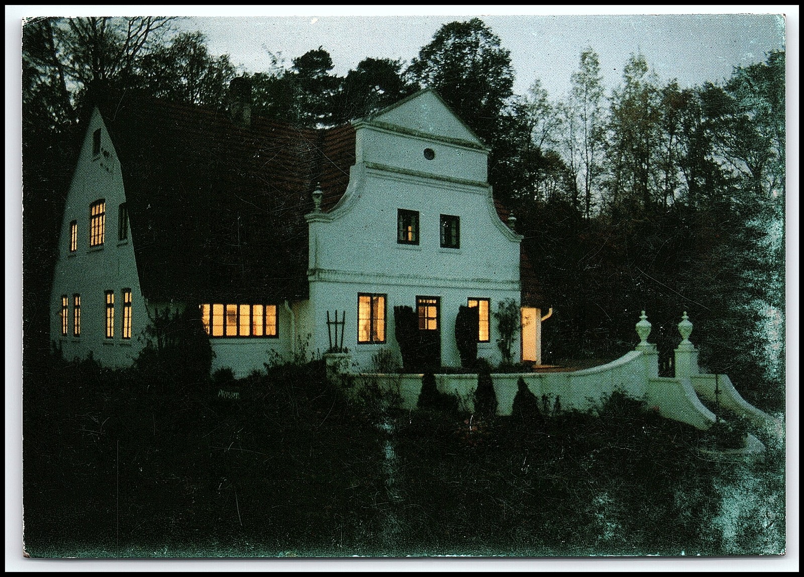 Worpswede Germany Der Barkenhoff Vintage Postcard Johannes Conrad 1950s 60s К061 Worpswede Germany Der Barkenhoff Vintage Postcard Johannes Conrad 1950s 60s К061