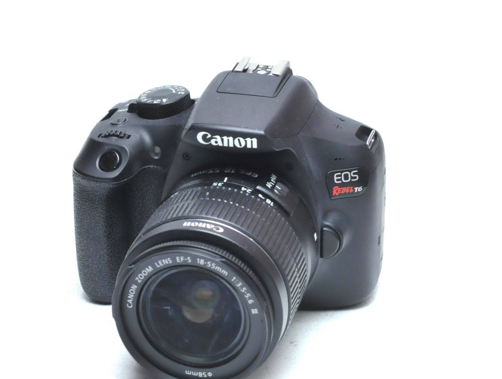 Canon EOS Rebel T6 DSLR Camera W/ EFS 18-55mm IS Lens Kit Canon EOS Rebel T6 DSLR Camera W/ EFS 18-55mm IS Lens Kit