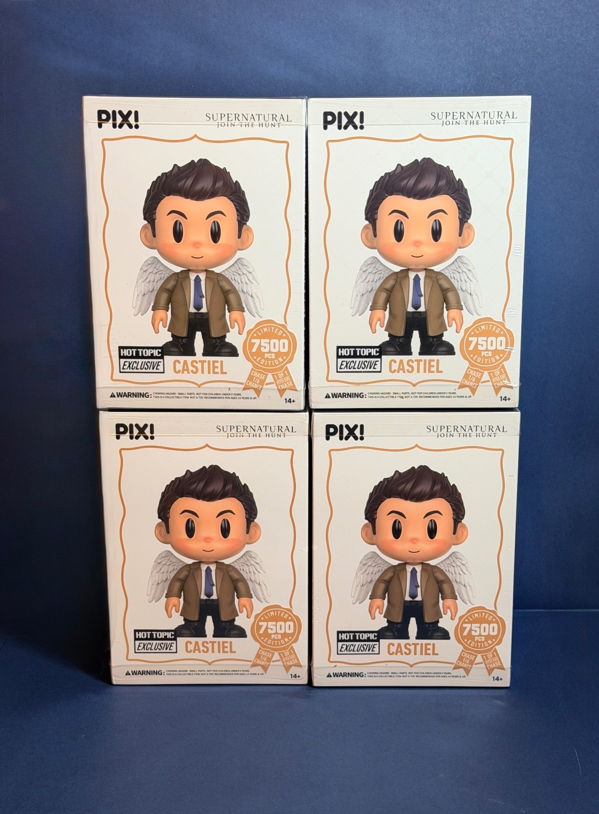 ThrillJoy Pix 4 pack SEALED. Castiel. Chance of Chase. ThrillJoy Pix 4 pack SEALED. Castiel. Chance of Chase.